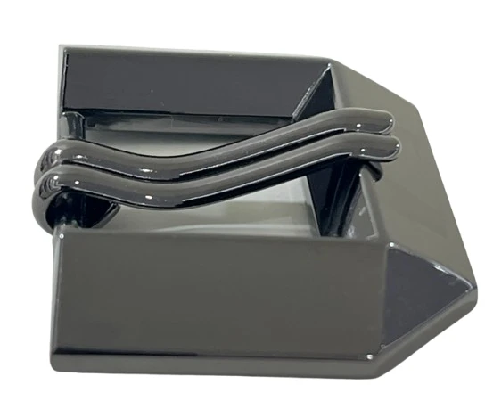 Twin-Prong Geometric Pin Belt Buckle And Keeper Set price