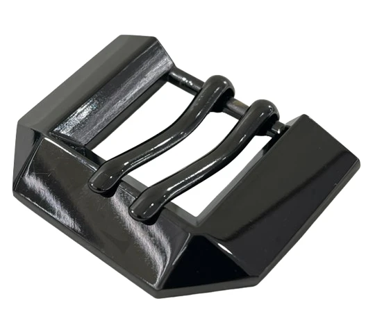 Twin-Prong Geometric Pin Belt Buckle And Keeper Set best